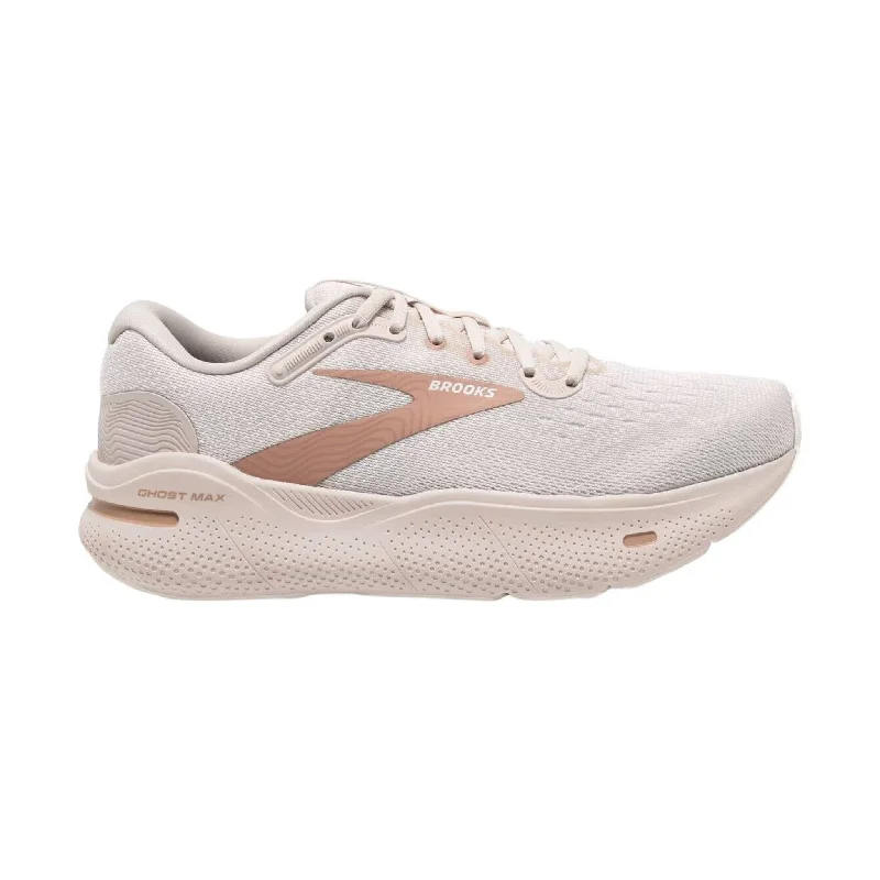 Brooks Women's Ghost Max Running Shoe - Crystal Gray/White/Tuscany - ONLINE STORE CREDIT/EXCHANGE ONLY Striped Shoe Style Brooks Women's Ghost Max Running Shoe - Crystal Gray/White/Tuscany - ONLINE STORE CREDIT/EXCHANGE ONLY Striped Shoe Style