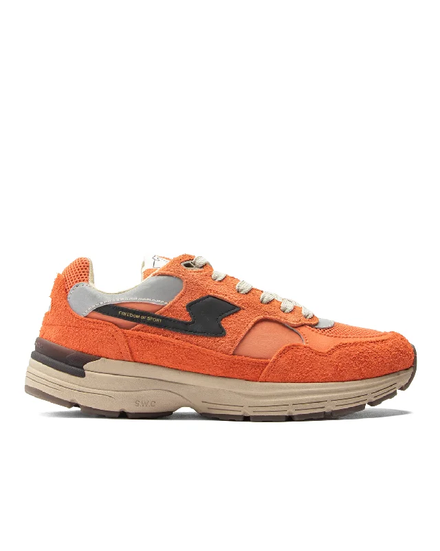 Amiel S-Strike Geo-Merged Sport Orange Inflatable Shoe Look 