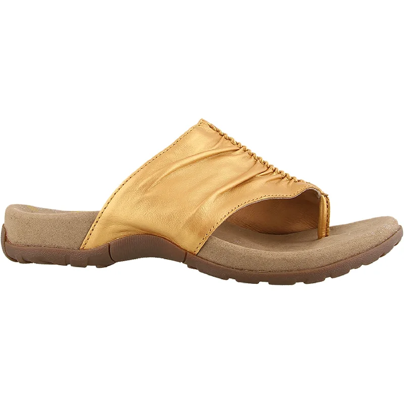 Women's Taos Gift 2 Sun Gold Leather Dressy Chelsea Boot Style 
