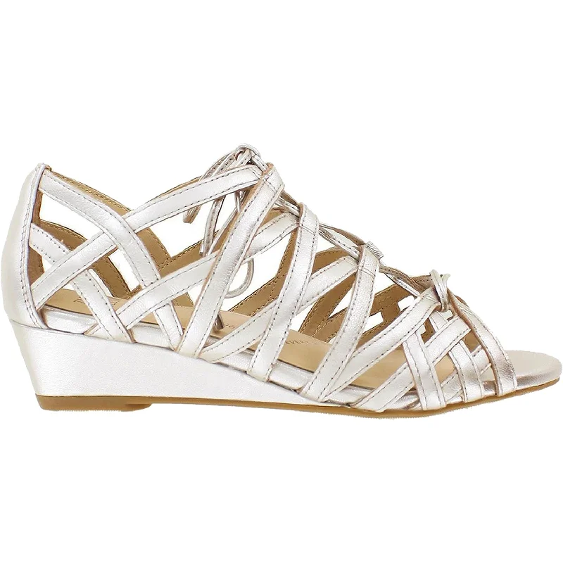 Women's Ziera Kalista Rose Gold Leather Patchwork Shoe Aesthetic  