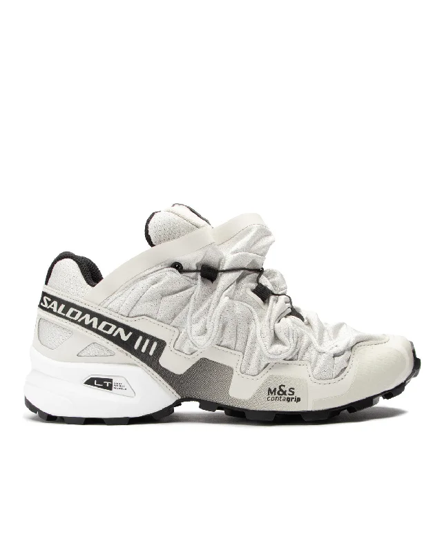 Y/Project x Speedcross 3 Dawn Blue Black White Embroidered Cowboy Boot Design  