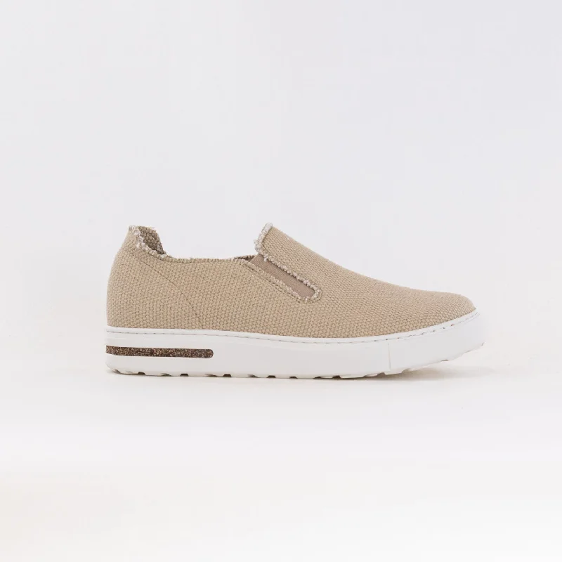 Birkenstock Bend Slip On Deconstructed (Women's) - Sandcastle Canvas Dressy Chelsea Boot Style 
