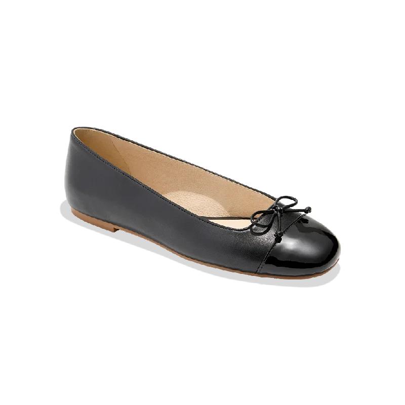 Kenlyn Cap Toe Ballet Art Deco - Inspired Shoe Look  