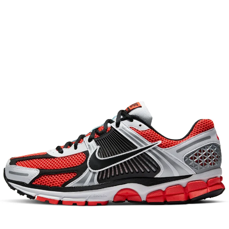 Nike Zoom Vomero 5 SE - Bright Crimson/Black Paisley Print Shoe Design  