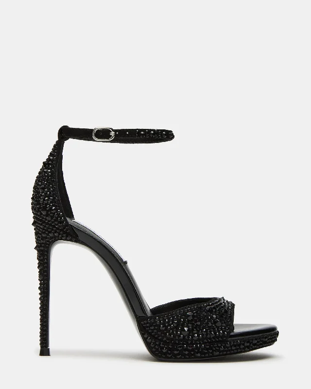 WILEY BLACK RHINESTONES Bespoke Shoe Aesthetic 
