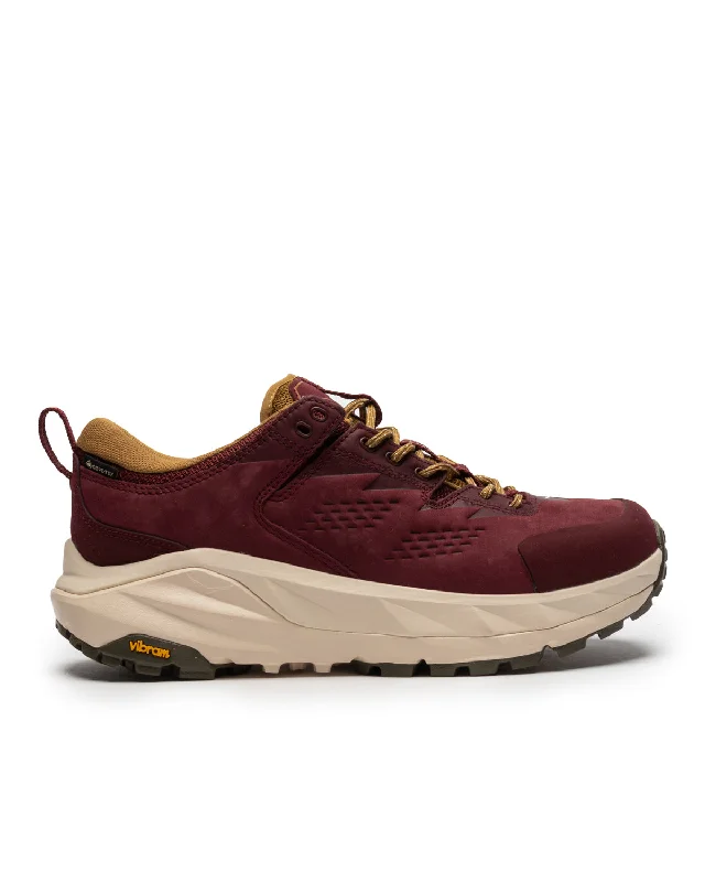 Kaha Low GTX TP Varsity Burgundy/Alabaster Retro Basketball Sneaker Design  