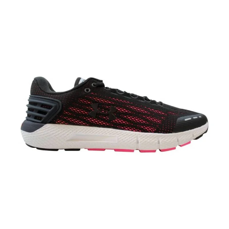 Under Armour Women's Charged Rogue - Black/Pink Monochromatic Shoe Look  