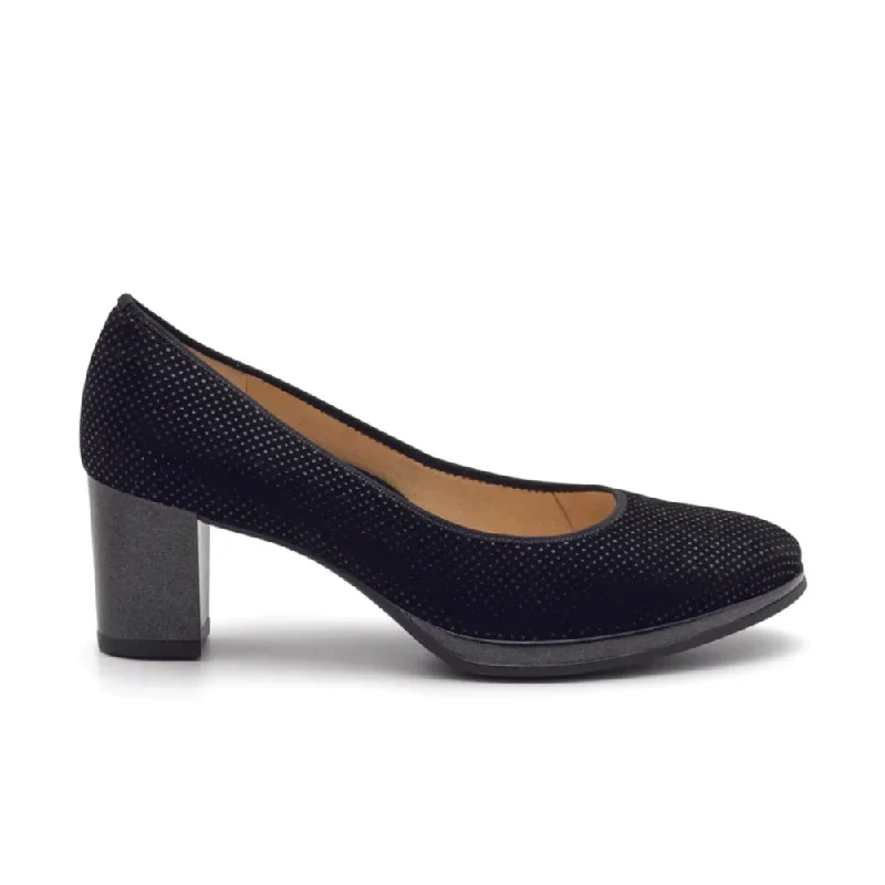 Ara Women's Ophelia SP - Black Pin Dot Athleisure Derby Style  