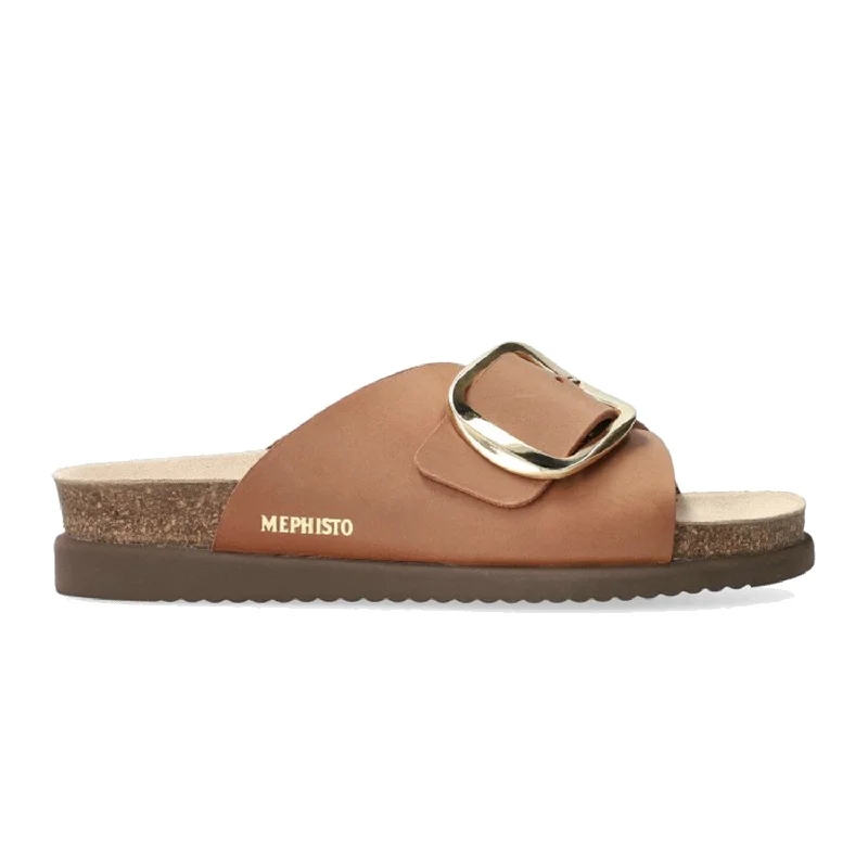 Women's Mephisto Hariana Camel Scratch Artisan - Crafted Loafer Style  