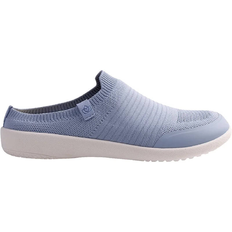 Women's Spenco Blissful Slide Celestial Blue Mesh Blue Coast Loafer Aesthetic 