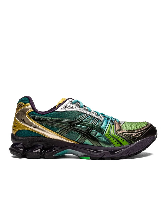P. Andrade x Gel-Kayano 14 Gradation Green/Green Inflatable Shoe Look 