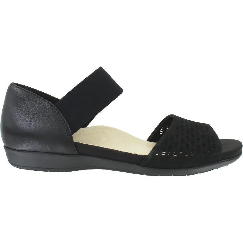 Women's Earth Amora Black Nubuck Glow - in - the - Dark Shoe Design  