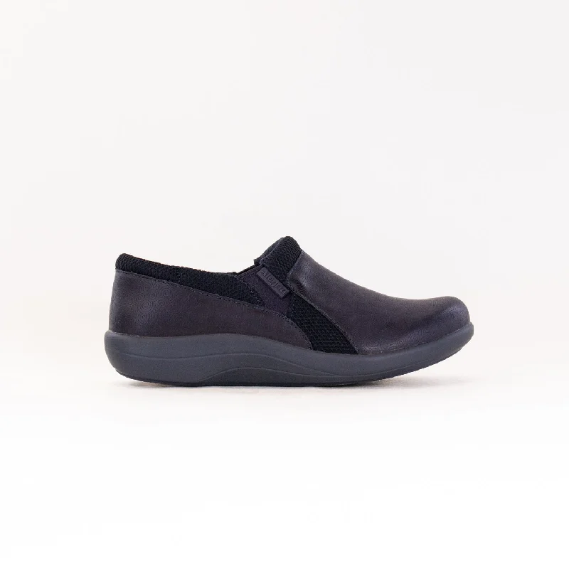 Alegria Duette (Women's) - Swirl Wind/Navy Lightweight Tennis Sneaker Look  