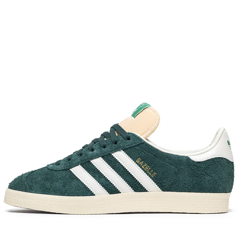 Adidas Gazelle - Mineral Green/Off White Casual Loafer Style          