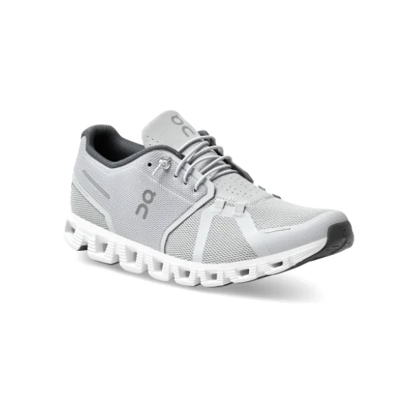 CLOUD5 MEN GLACIER/WHITE Metallic Trim Shoe Design  