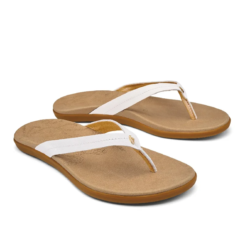 Bright White/Golden Sand
