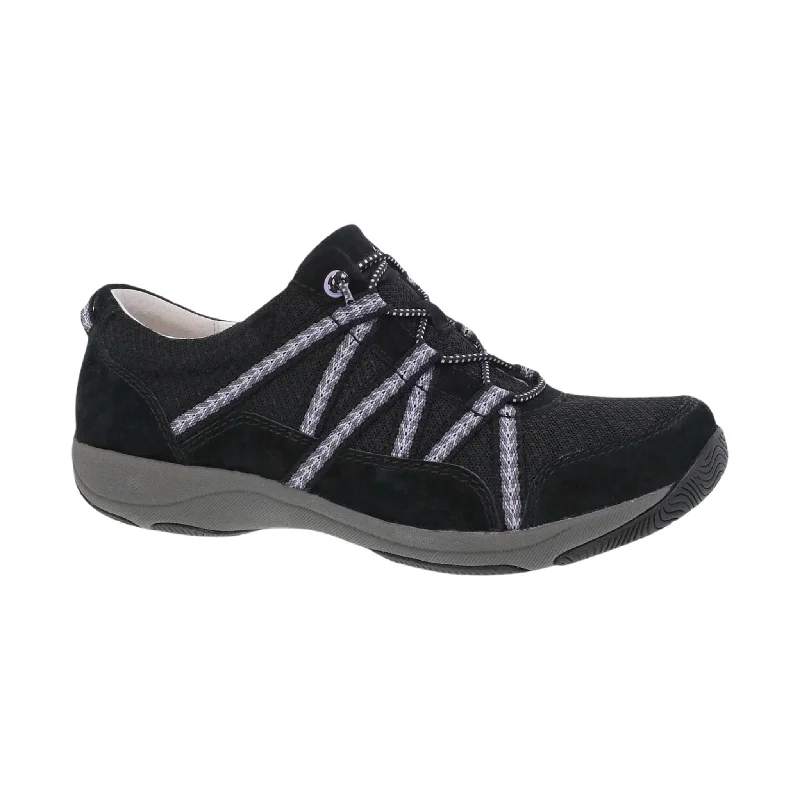 Dansko Women's Harlyn Sneaker - Black Loose - Fit Slipper Style  