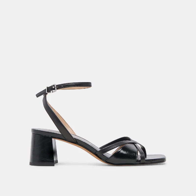 BLAKLY HEELS MIDNIGHT CRINKLE PATENT Quick - Dry Hiking Shoe Style   