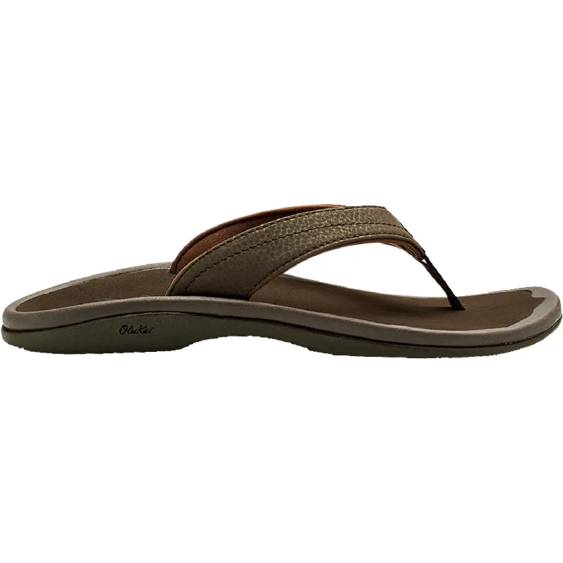 Women's OluKai Ohana Java Synthetic Athleisure Derby Style  