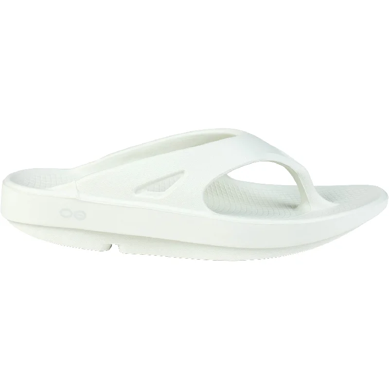Women's OOFOS OOriginal Cosmic Gray Synthetic Hip - Hop Sneaker Style  