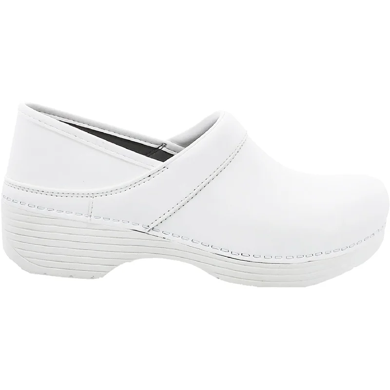 Women's Dansko LT Pro White Box Leather Neon - Accent Sneaker Look  