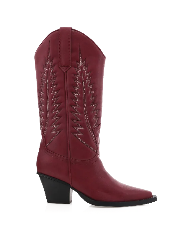 MARMALADE - GARNET Upcycled Shoe Look  