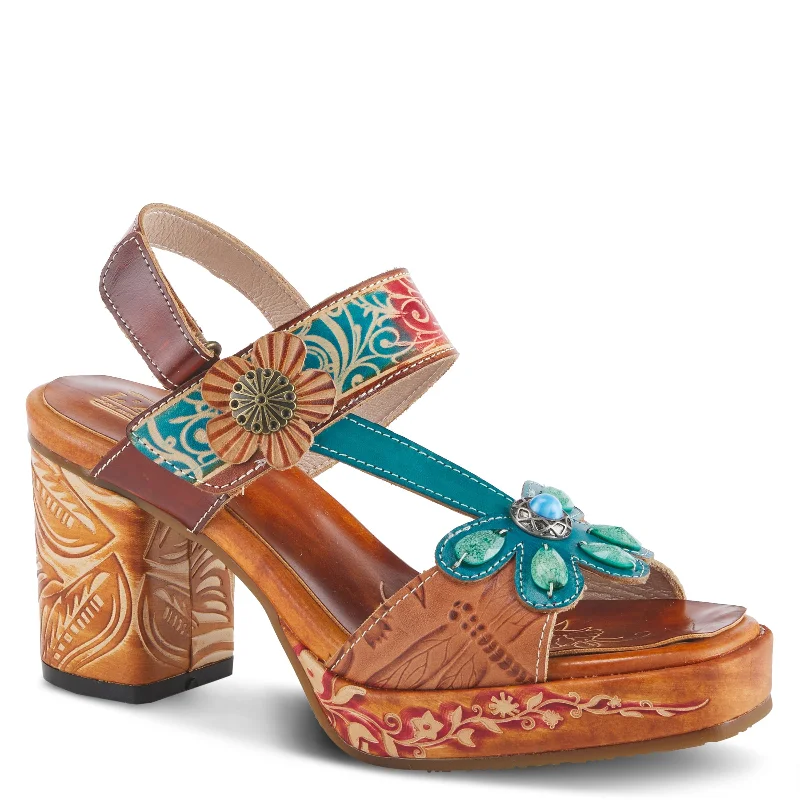 L'ARTISTE GOMMA SANDALS Retro Plimsoll Style  