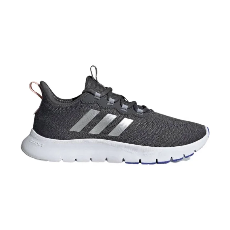 Adidas Women's Nario Move - Grey Six / Matte Silver / Vapour Pink Buckle -