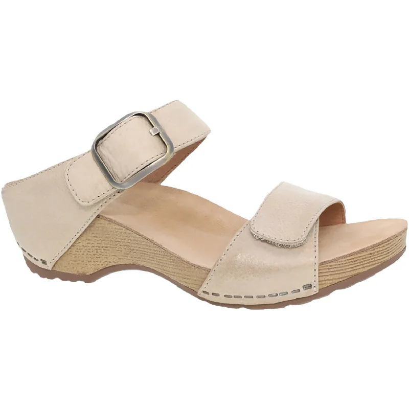 Women's Dansko Tanya Linen Milled Burnished Leather Smart - Shoe Functionality Style  