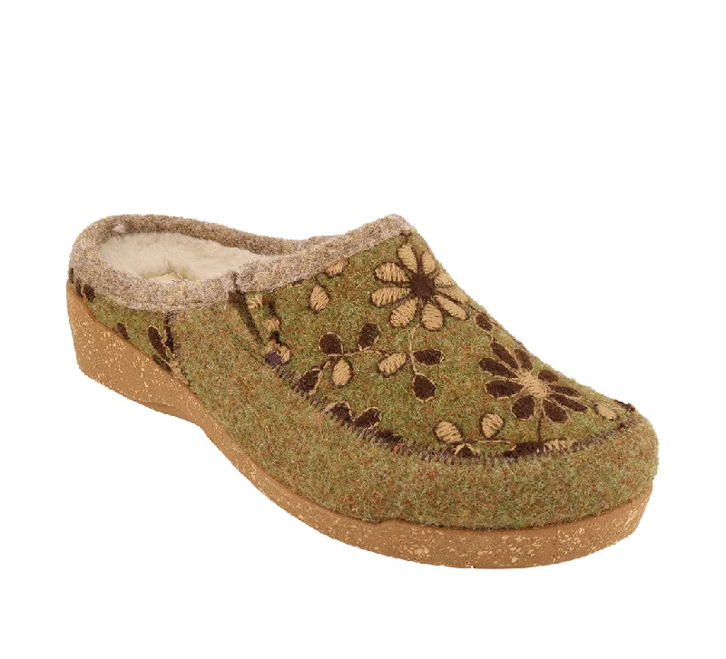 Woolderness 2 - Moss Chunky Platform Sneaker Style  