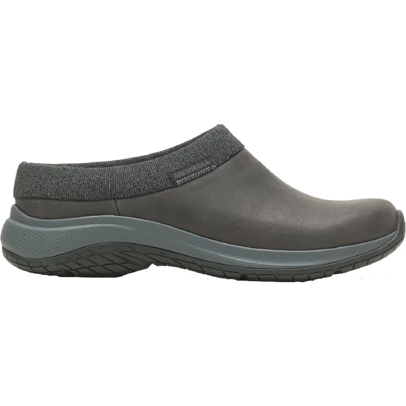 Women's Merrell Encore Nova 5 Black Leather Inflatable Shoe Look 