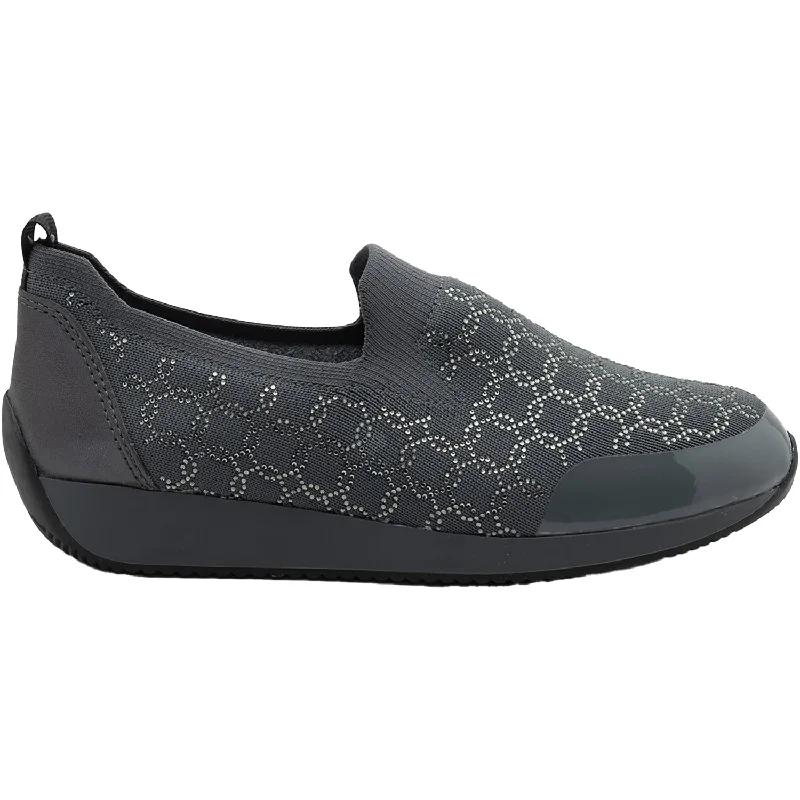 Women's Ara Layton II Graphite Wovenstretch Hemp - Material Shoe Style  