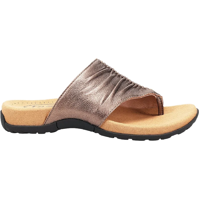 Women's Taos Gift 2 Cocoa Metallic Leather Aesthetic  