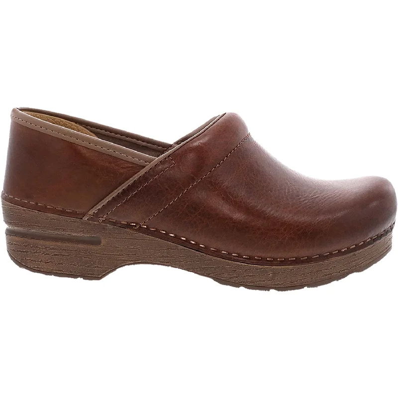Women's Dansko Professional Saddle Full Grain Leather Zip - Up Boot Style  