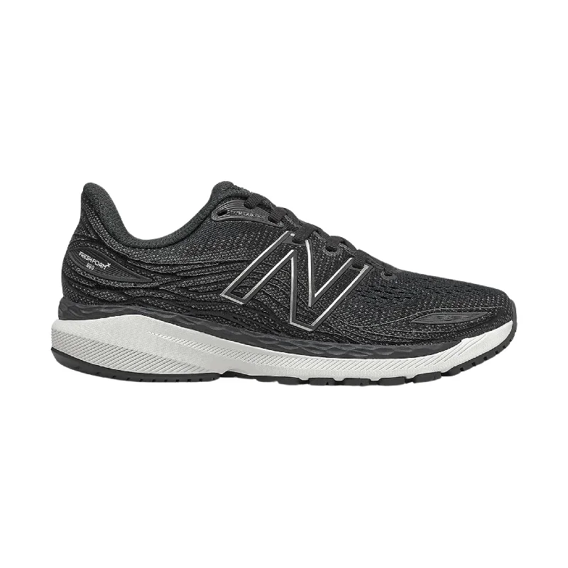 New Balance Women's Fresh Foam X 860v12 Running Shoes - Black Sustainable Shoe Design  
