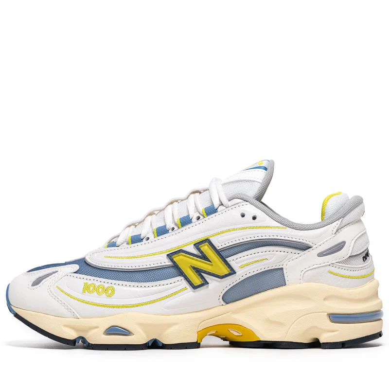 New Balance 1000 - Sea Salt/Heron Blue Tech - Inspired Sneaker Look  