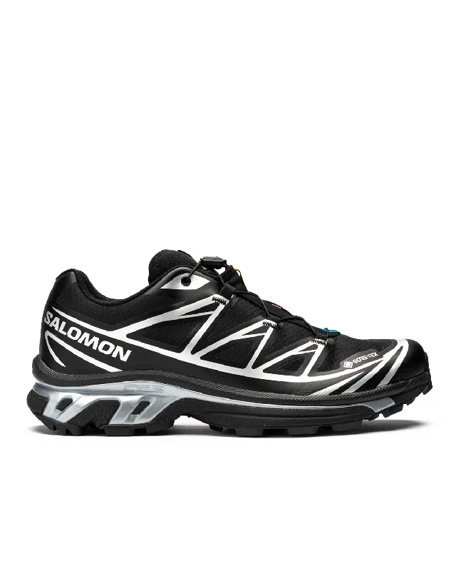 XT-6 GORE-TEX Black Silver Hiking Boot Durability Style  