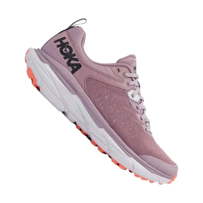 HOKA Women's Challenger ATR 6 - Elderberry/Lilac Marble Waterproof Hiking Boot Design  