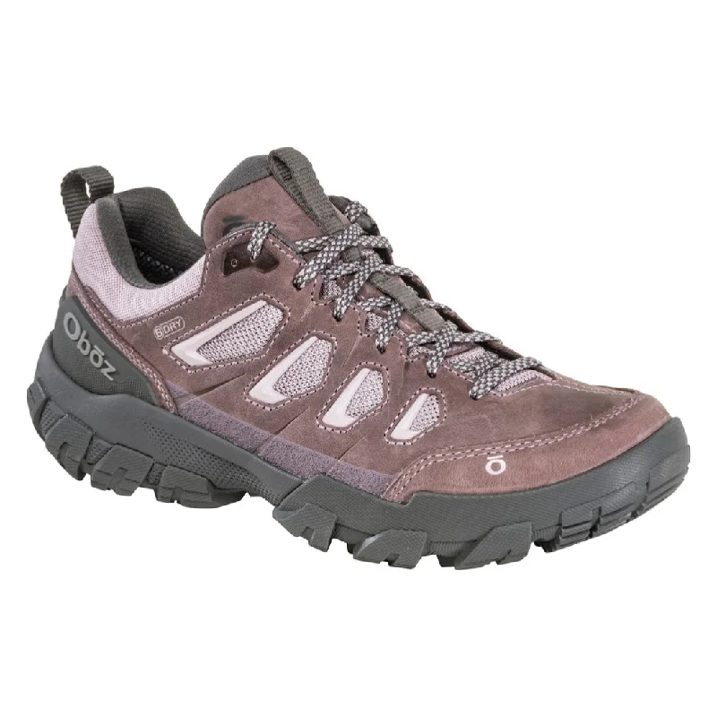 Oboz Women's Sawtooth X Low Waterproof - Lupine Combat - Inspired Military Boot Look Oboz Women's Sawtooth X Low Waterproof - Lupine Combat - Inspired Military Boot Look