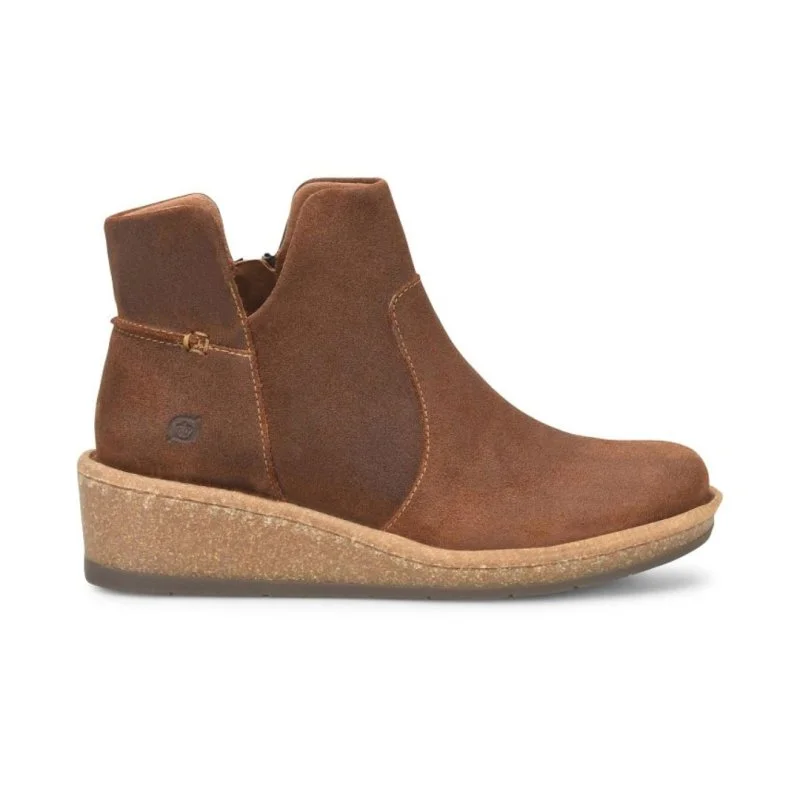 Born Women's Viv - Brown Glazed Ginger Desert Boot Utility Style  