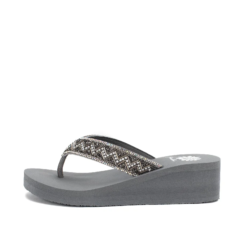 Shona Wedge Sandal Beaded Moccasin Design 