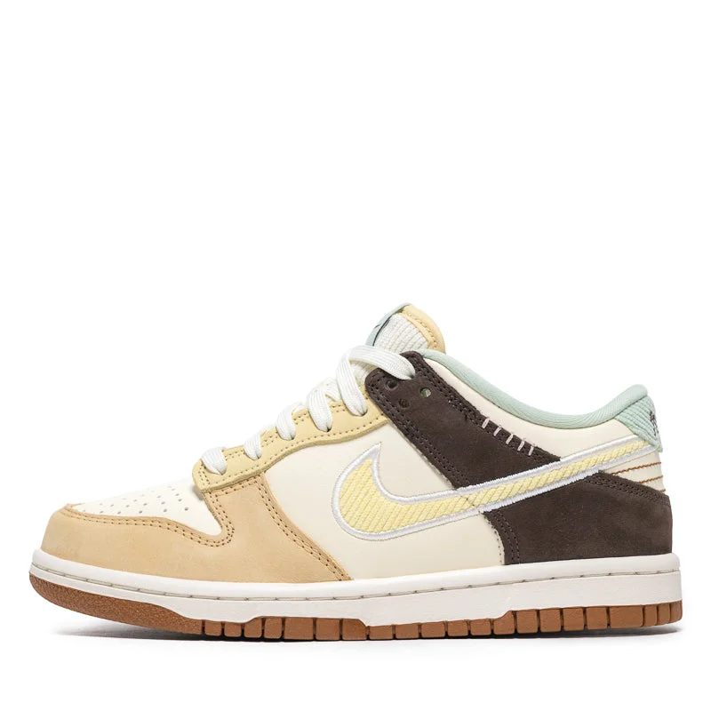 Nike Dunk Low (GS) - Coconut Milk/Soft Yellow Aesthetic  