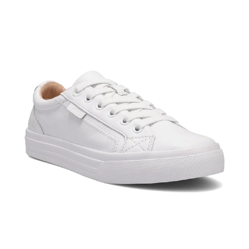 Taos Women's Plim Soul Lux - White Slide Sandal Beach Style  