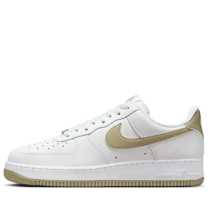 Nike Air Force 1 '07 - White/Neutral Olive Hemp - Material Shoe Style  