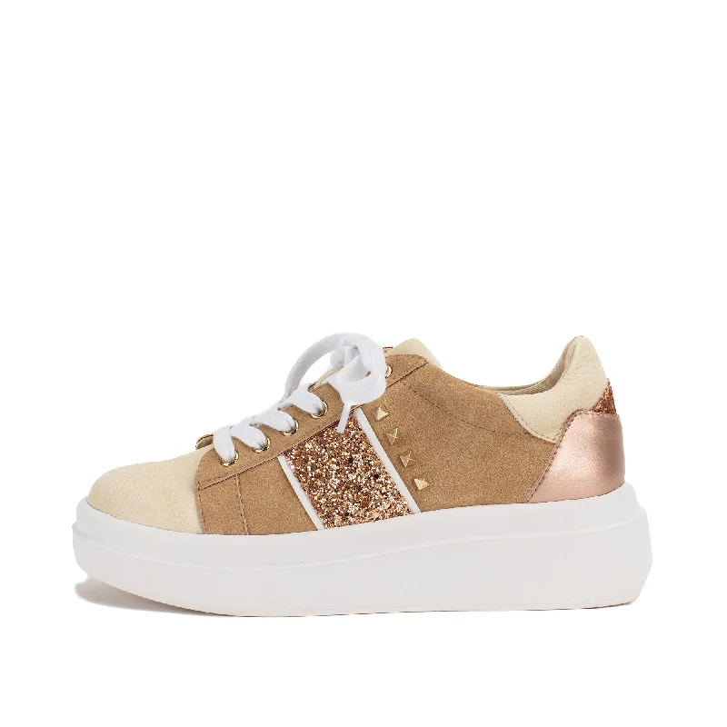 Elvera Plaform Sneaker Wingtip Oxford Design 