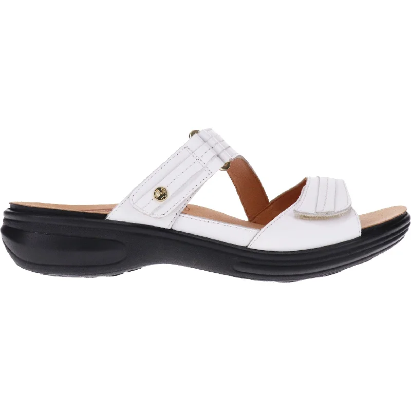 Women's Revere Rio Coconut Leather Monochromatic Shoe Look  