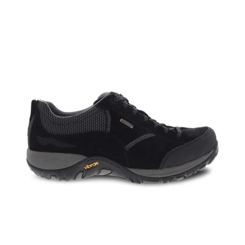 Dansko Women's Paisley - Black/Black Hiking Boot Durability Style  