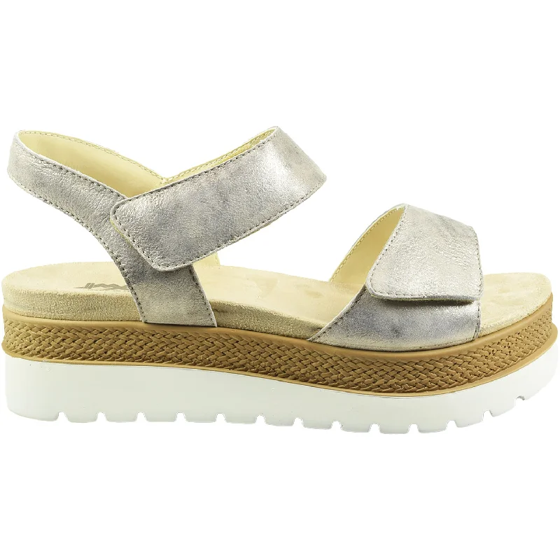 Women's IMAC Licia Metallic Open - Lacing Derby Look  