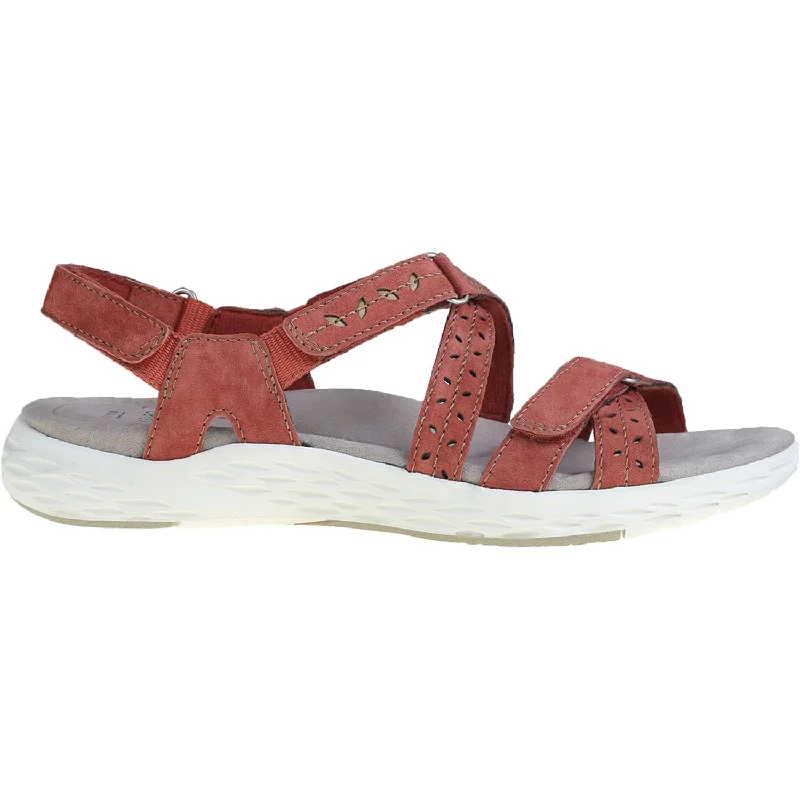 Women's Earth Winona Salmon Suede Minimalist Sneaker Style  