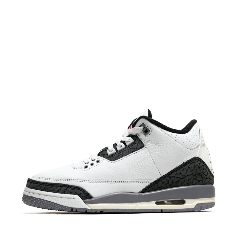 Jordan 3 Retro 'Cement Grey' (PS) - Summit White/Fire Red Desert Boot Utility Style  